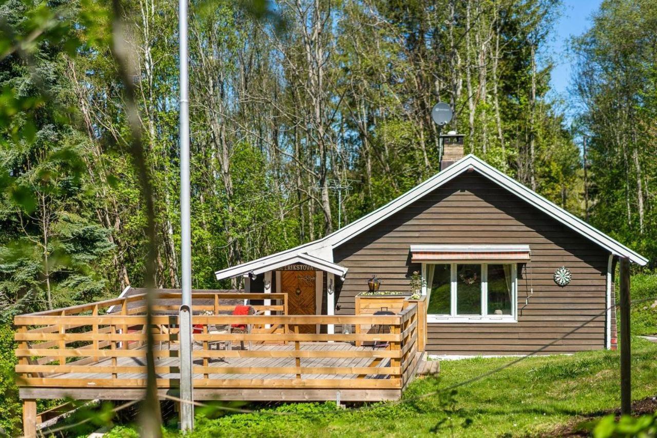 Beautiful Cabin By Mjosa. Villa Stange Bagian luar foto