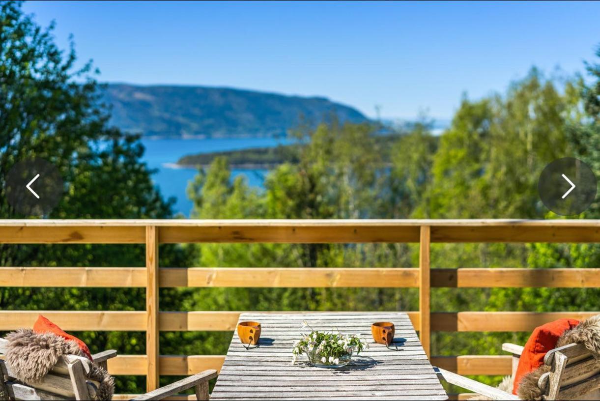 Beautiful Cabin By Mjosa. Villa Stange Bagian luar foto