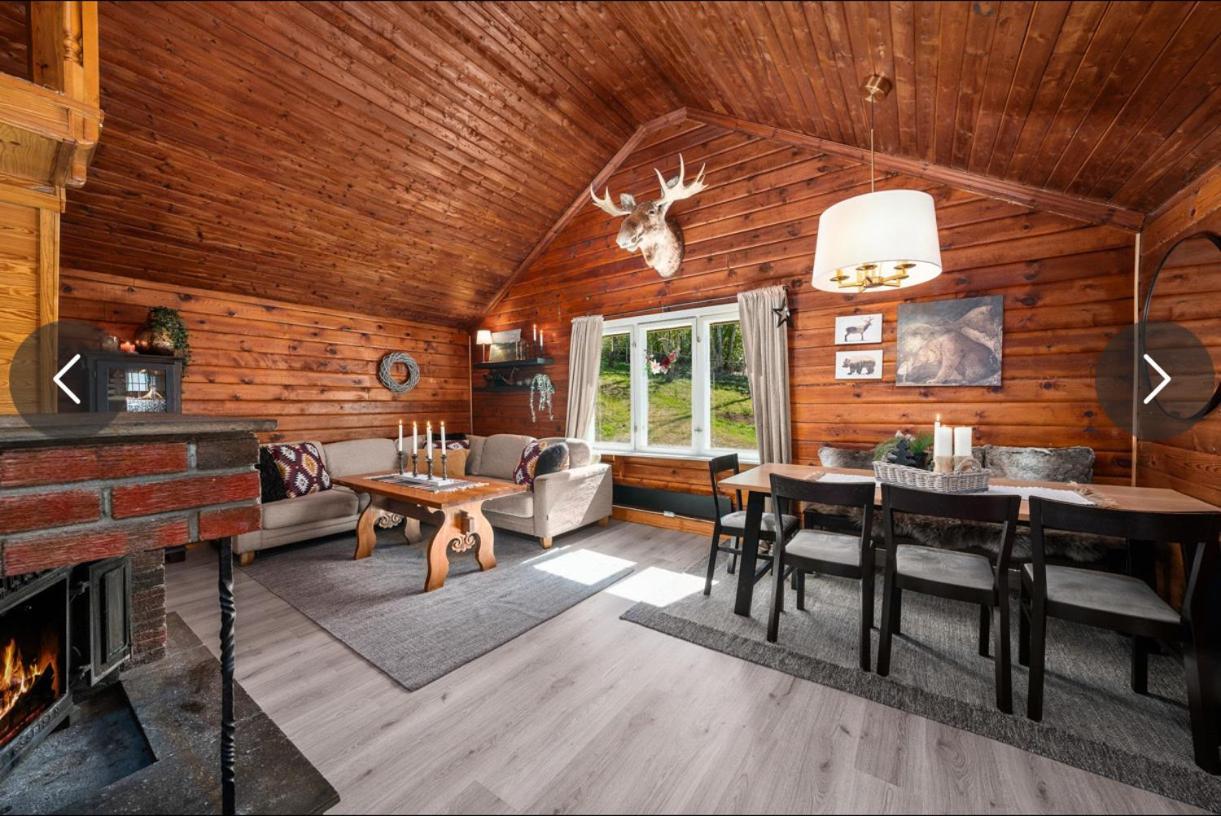 Beautiful Cabin By Mjosa. Villa Stange Bagian luar foto